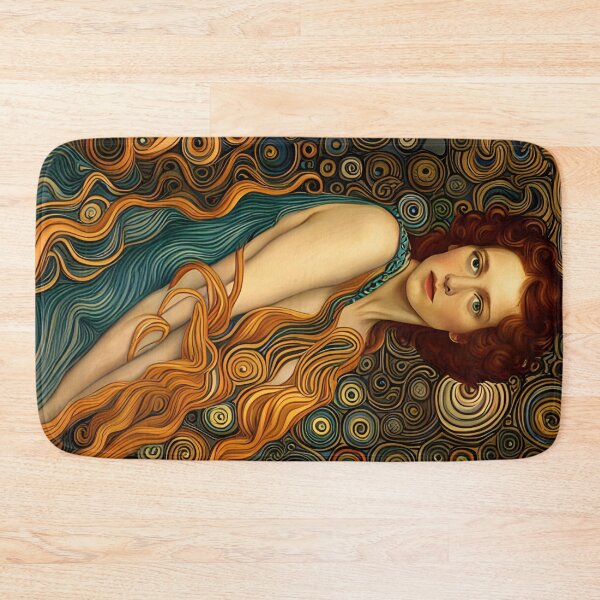 Item preview, Artistic Symphony: Hairy Lady by Klimt and van Gogh designed and sold by stine1.