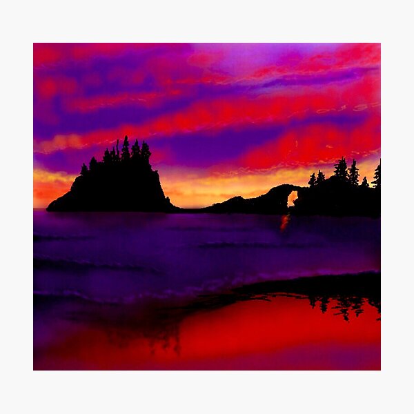 Item preview, Coastal Sunset designed and sold by lawrencehyde.