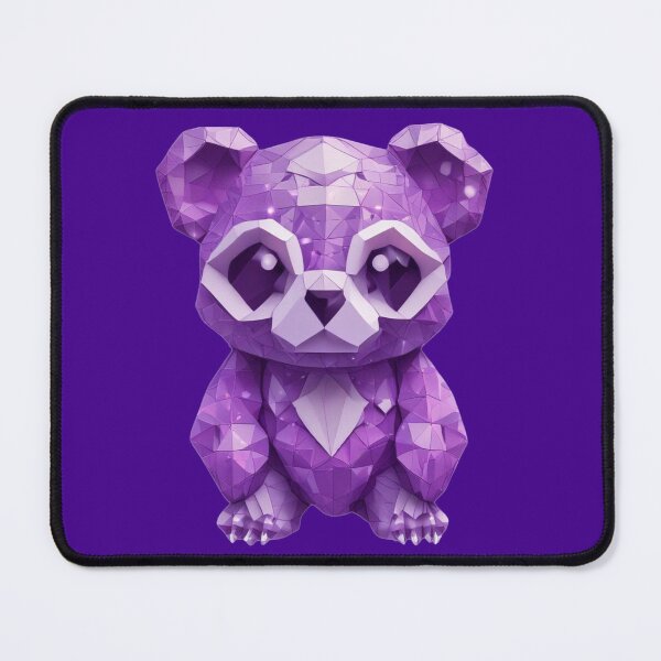 Item preview, Purple Geometric Panda designed and sold by pUNKnown.