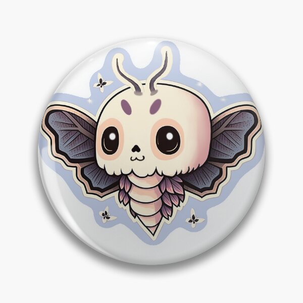 Item preview, Cute Death Head Moth Sticker designed and sold by onicrypt.