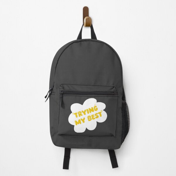 Item preview, Trying My Best Speech Bubble - Yellow 2 designed and sold by Kenitochi.