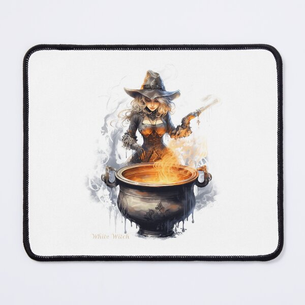 Item preview, Steampunk Beautiful White Witch at Cauldron 1 designed and sold by IBTees.