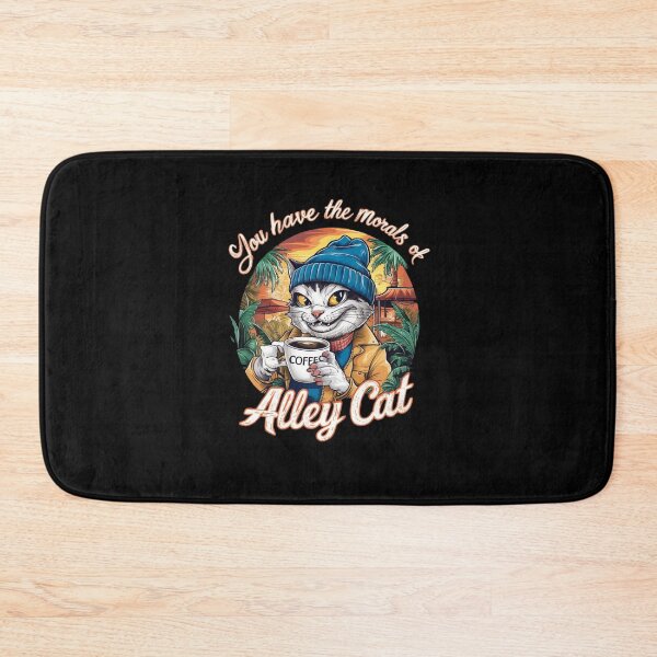 Item preview, Meows and Caffeine, funny cat and Caffe  designed and sold by MJO80.