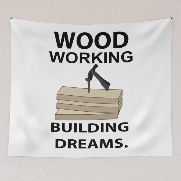 Item preview, Woodworking Carpenter Woodworker Woodworking designed and sold by Nisha Prabhu.