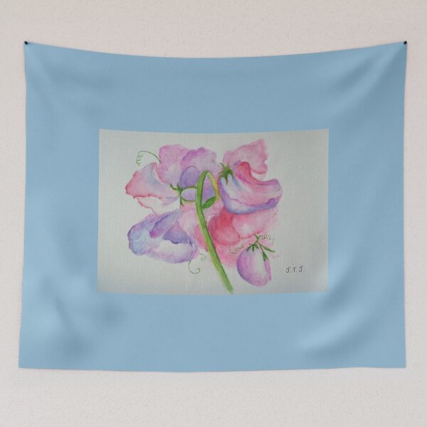 Item preview, Sweetpeas Sweet peas designed and sold by Jean Tatton Jones.
