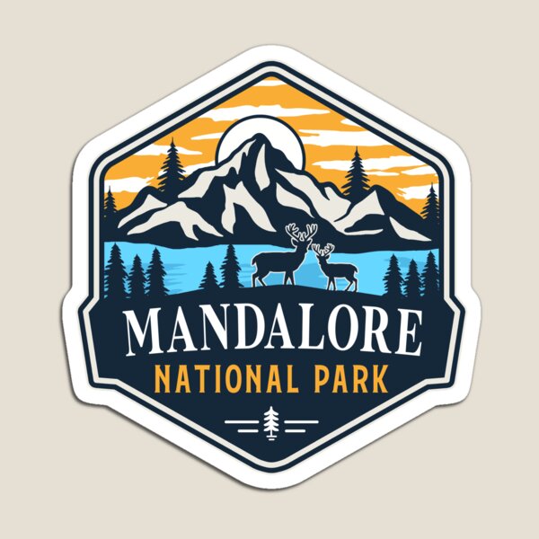 Vista previa del artículo con la obra «Parque Nacional Mandalore», diseñado y vendido por graphic-map.