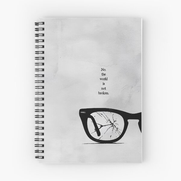 Item preview, no the world is not broken designed and sold by SixtyOneDesign.