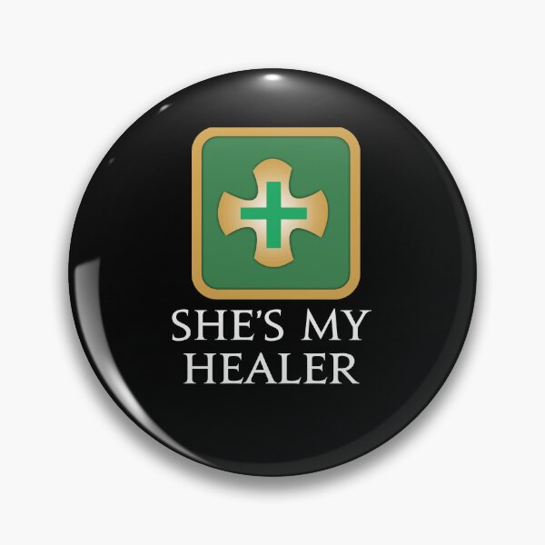 Item preview, She's my Healer - For your special girl in your MMORPG FFXIV game designed and sold by Japatonic Shop.