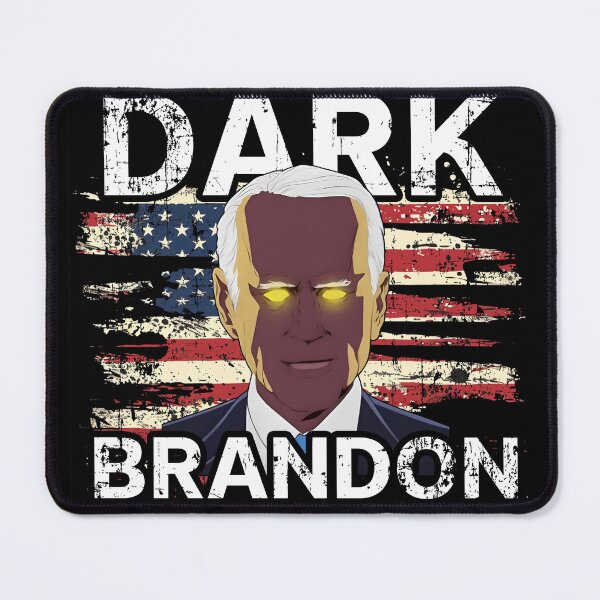 Item preview, Dark Brandon No More Malarkey Funny Presidential Meme designed and sold by FamousArtDesign.