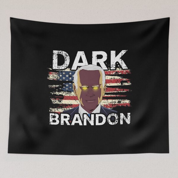 Item preview, Dark Brandon No More Malarkey Funny Presidential Meme designed and sold by FamousArtDesign.