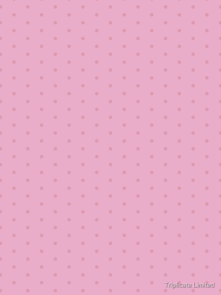 Thumbnail 5 of 5, Graphic T-Shirt, Geometric Dusky Rose Sea Pink Polka Dots On Lilac Sachet designed and sold by prandski.