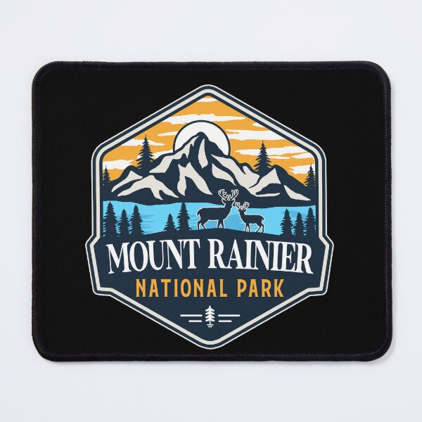 Item preview, Mount Rainier National Park designed and sold by graphic-map.