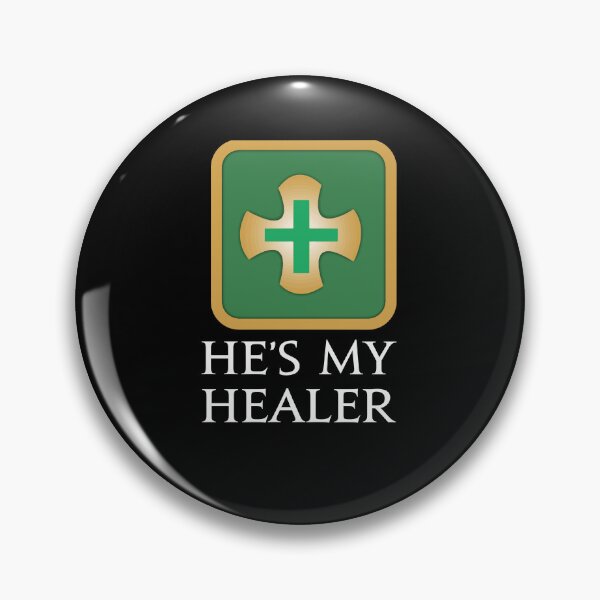 Item preview, He's my Healer - For your special girl in your MMORPG FFXIV game designed and sold by Japatonic Shop.