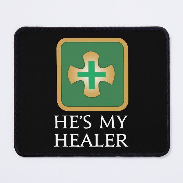 Item preview, He's my Healer - For your special girl in your MMORPG FFXIV game designed and sold by Japatonic Shop.