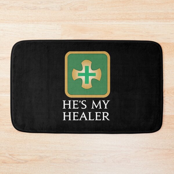 Item preview, He's my Healer - For your special girl in your MMORPG FFXIV game designed and sold by Japatonic Shop.