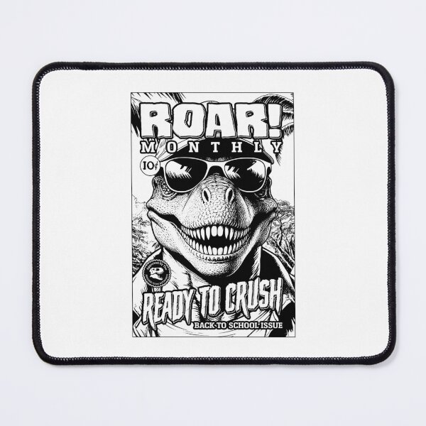 Item preview, Back To School Dinosaur Funny T-Rex Roar Crush Magazine designed and sold by GrandeDuc.