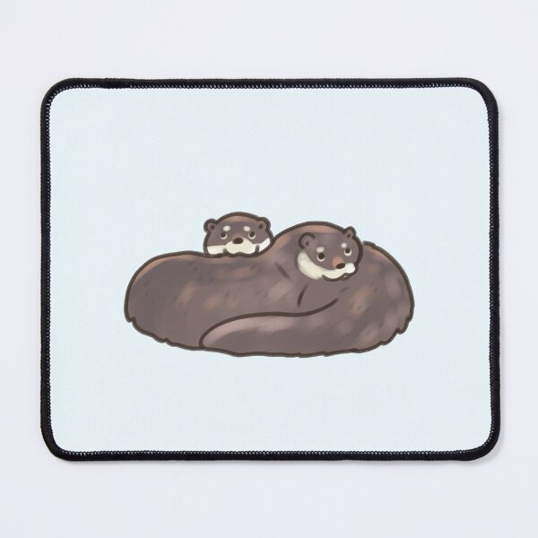 Item preview, otters illustration  designed and sold by Artofmayara.