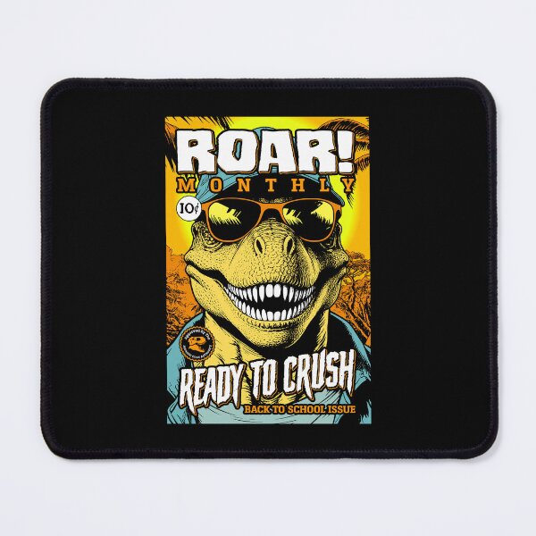 Item preview, Back To School Dinosaur Funny T-Rex Roar Crush Magazine designed and sold by GrandeDuc.