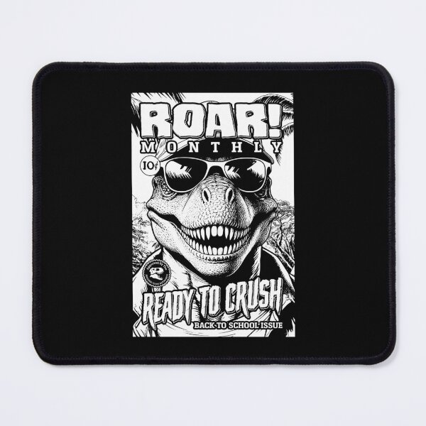 Item preview, Back To School Dinosaur Funny T-Rex Roar Crush Magazine designed and sold by GrandeDuc.