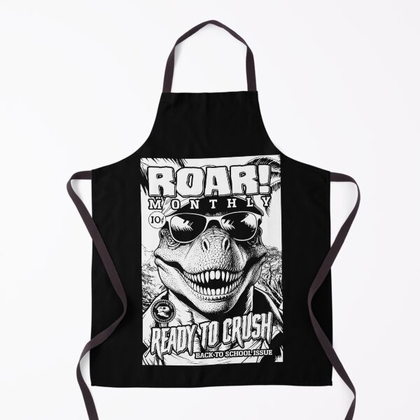 Item preview, Back To School Dinosaur Funny T-Rex Roar Crush Magazine designed and sold by GrandeDuc.