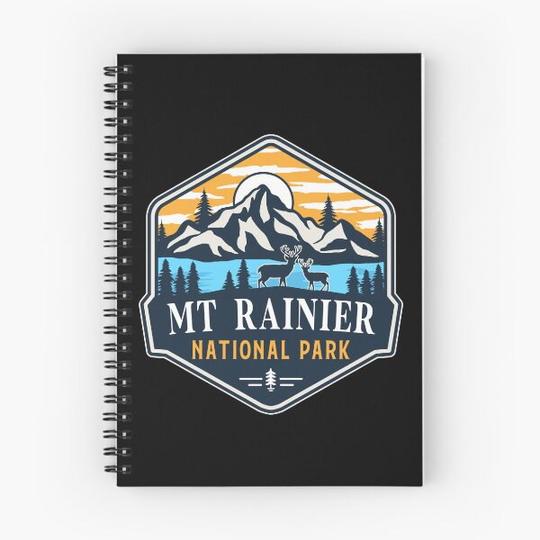 Artikelvorschau, Mount Rainier Nationalpark entworfen und verkauft von graphic-map.