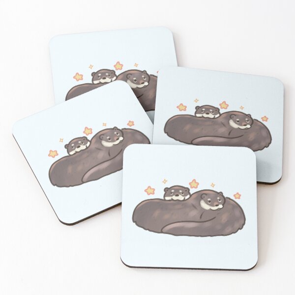 Artikelvorschau, Niedliche Otterillustration entworfen und verkauft von Artofmayara.