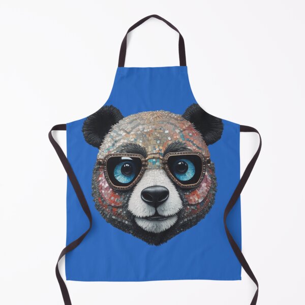 Item preview, Cool Mosaic Panda With Glasses designed and sold by pUNKnown.