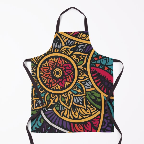 Item preview, indian flower art design mandala designed and sold by Taniahshop.