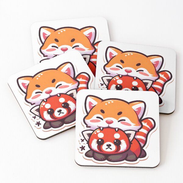Item preview, cute red panda  designed and sold by aliraweb.