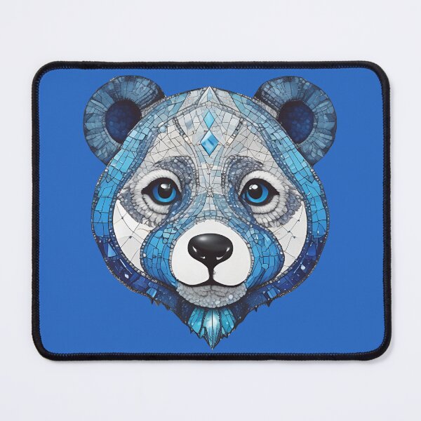 Item preview, Blue Mosaic Panda designed and sold by pUNKnown.