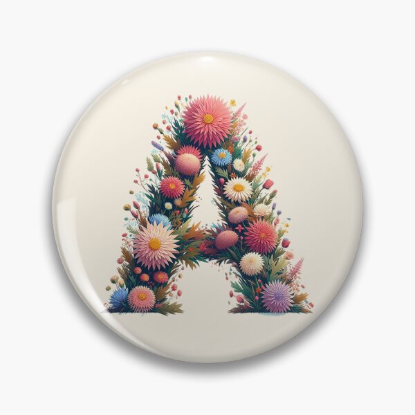 Item preview, Blooming Letter A designed and sold by zzz888.