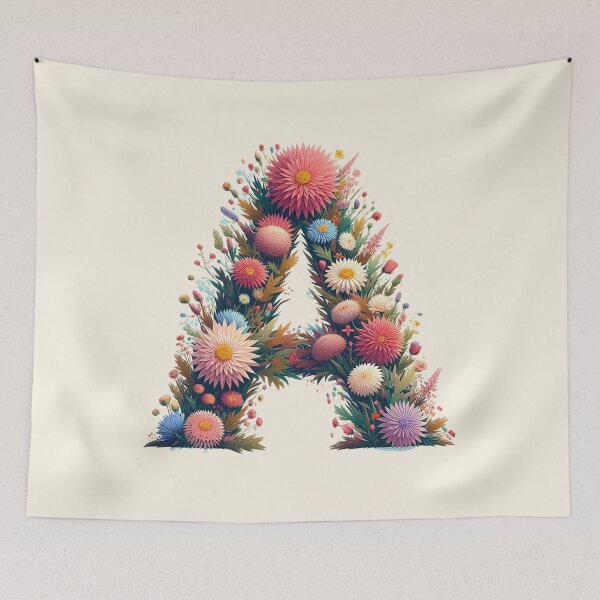 Item preview, Blooming Letter A designed and sold by zzz888.
