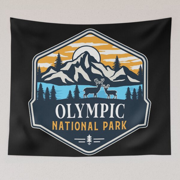 Item preview, Olympic National Park designed and sold by graphic-map.