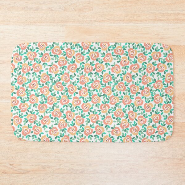 Item preview, Small rose, Light orange on a white background designed and sold by Alex  Blud.