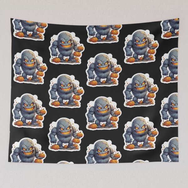 Item preview, Halloween Cartoon Stone Golem designed and sold by Krieghorn.