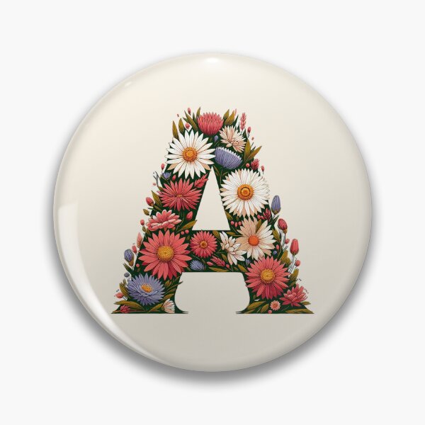 Item preview, Blooming Letter A designed and sold by zzz888.