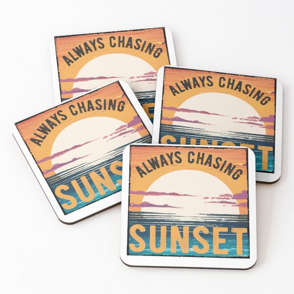 Item preview, Always chasing sunset summer beach designed and sold by wildTrack---.