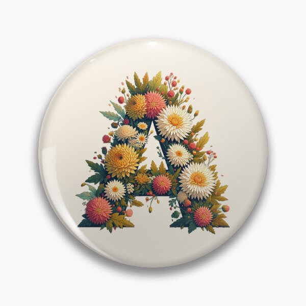 Item preview, Blooming Letter A designed and sold by zzz888.