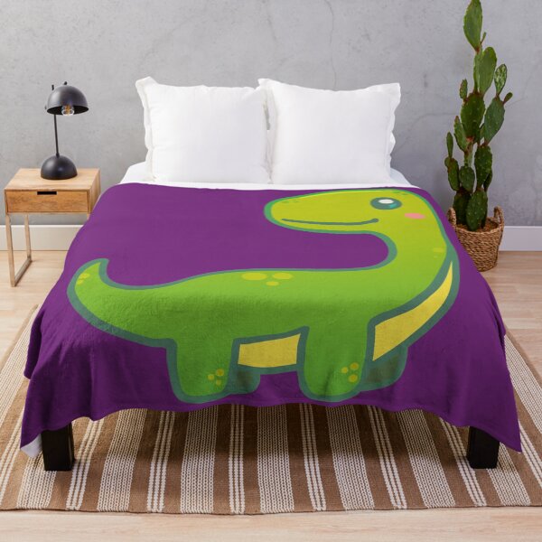 Item preview, Adorable Kawaii green Brontosaurus for Kids designed and sold by NymeriaH.