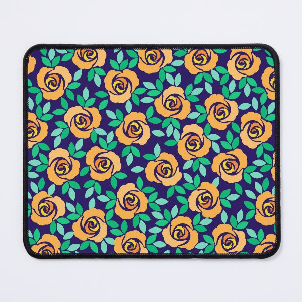 Item preview, Small rose, Light orange on a Navy blue background designed and sold by Alex  Blud.