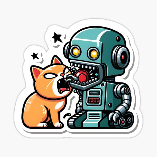 Item preview, mechanic cat designed and sold by aliraweb.