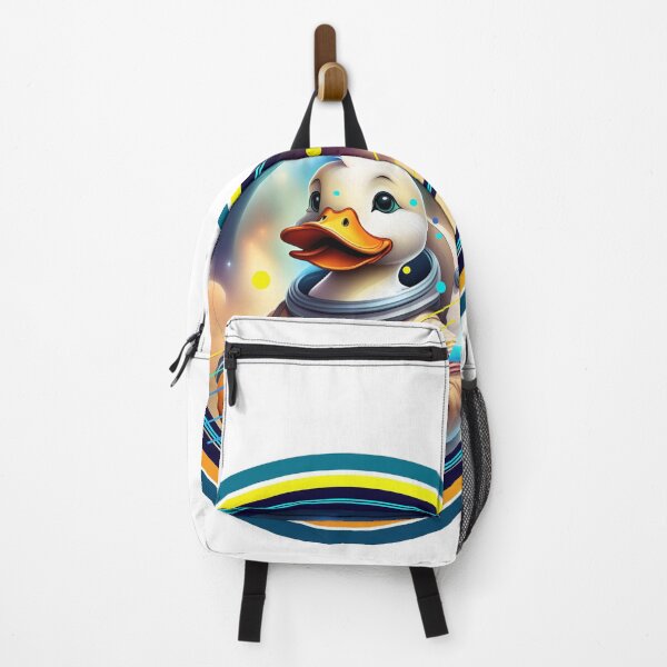 Item preview, The duck as an astronaut, in a space suit with a helmet and floating in space. designed and sold by KanDa-Shop.