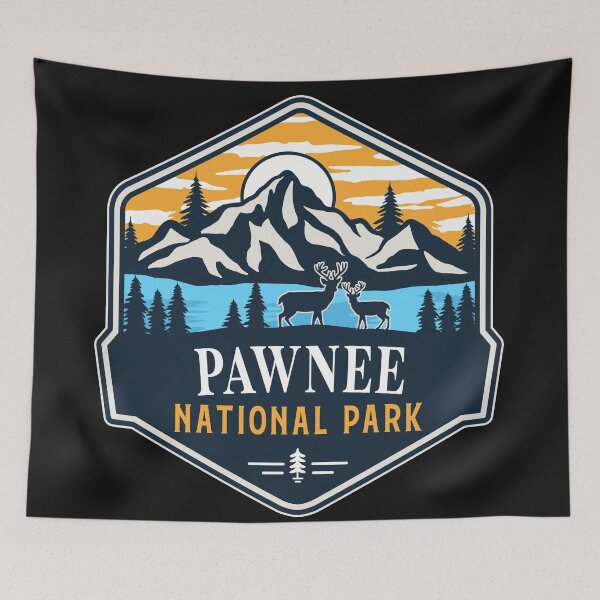 Item preview, Pawnee National Park designed and sold by graphic-map.