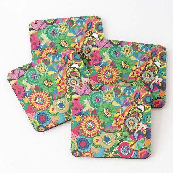 Item preview, indian flower art design mandala style designed and sold by Taniahshop.