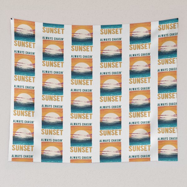 Item preview, Always chasing sunset summer beach designed and sold by wildTrack---.