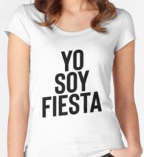 Yo Soy Fiesta ! Party Music Drinks Women's Fitted Scoop T-Shirt