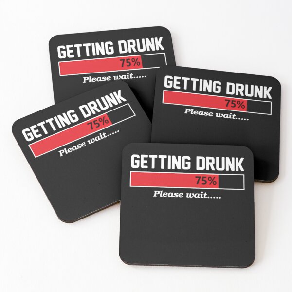 Item preview, getting drunk  designed and sold by wesdesignshop.