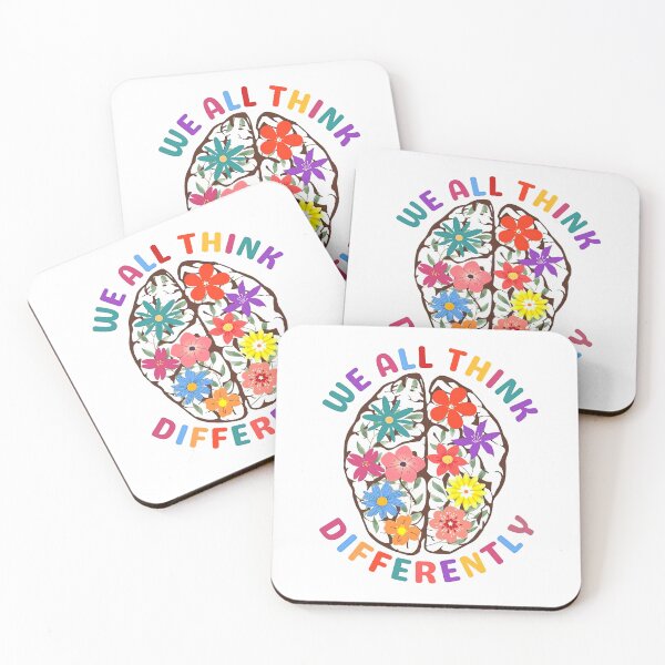 Item preview, We All Think Differently designed and sold by Drew Labadie.