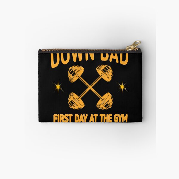 Item preview, Down bad first day at the gym, fitness  designed and sold by Abibless1998.