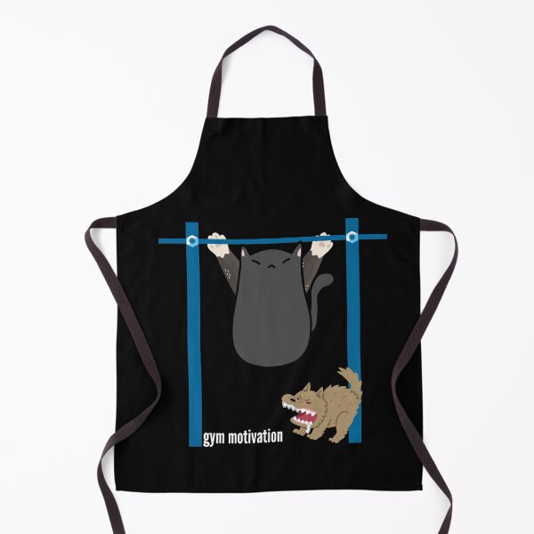 Item preview, The cat has motivation to exercise. Bad dog! designed and sold by Slavic-Design.